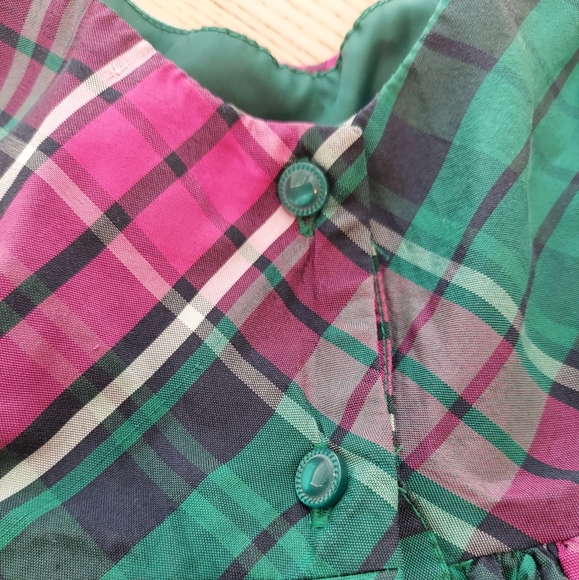 Baby Girl Janie and Jack Plaid Dress - Picture 4 of 5